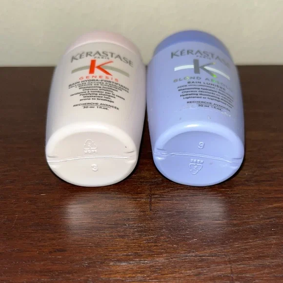 Kerastase Paris Blond Absold Shampoo 1 Fl oz & Genesis Bain Hydra Fortiflant 1oz - Picture 4 of 5